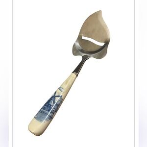 Vintage Delft Blue Amsterdam, Holland Windmill Cheese Slicer.